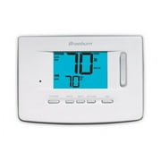 Braeburn Low Voltage Thermostat, 18 to 30VAC White 3020
