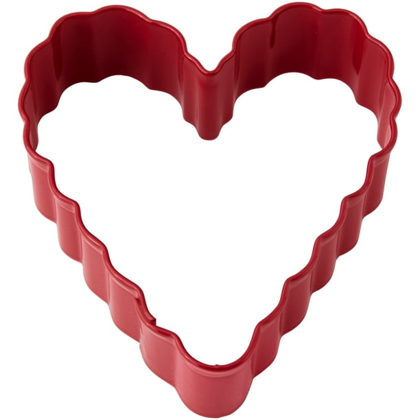 Wilton Scalloped Heart Cookie Cutter - Walmart.com - Walmart.com