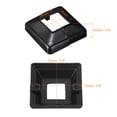 thumbnail image 2 of Post Skirt, 8 Pack 25x25mm Plastic Post Base Cover Trim Skirt,72x72mm(Overall), 2 of 6