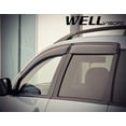 thumbnail image 4 of Wellvisors Side Window Visors Deflectors Rain Guards With Black Trim for 2007-2013 Mitsubishi Outlander 3-847MI002, 4 of 12