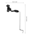 thumbnail image 2 of ETHZZLE Adjustable Black Saxophone Phone Mount and Music Lyre Clip for Stage Use, 2 of 8