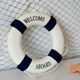 thumbnail image 4 of Safety Ring Life Preserver Swimming Pool Foam Lifeguard Buoy Boat Swimming Ring -Home Wall Door Hangings Decor Decoration Only (Mini), 4 of 5