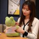 thumbnail image 3 of 25cm Kawaii Dressing Frog Plush Toy Stuffed Animal Fluffy Frog Figure Doll Soft Pillow For Children Boys Girls Birthday Gifts, 3 of 3