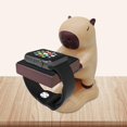 thumbnail image 5 of For Apple Watch Charger Stand,Charger Stand Compatible with Apple WatchSeriesUltra2/Ultra/10/9/8/SE2/7/6/SE/5/4/3/2/1(49/46/45/44/42/41/40/38mm)Cute Capybara iWatch Charging Dock,Supports Nightstand, 5 of 12