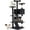 Dark Gray, variant on BestPet 54in Cat Tree Tower, Scratch Posts, Condo, Toys, Dark Gray, Perfect for Active Cats