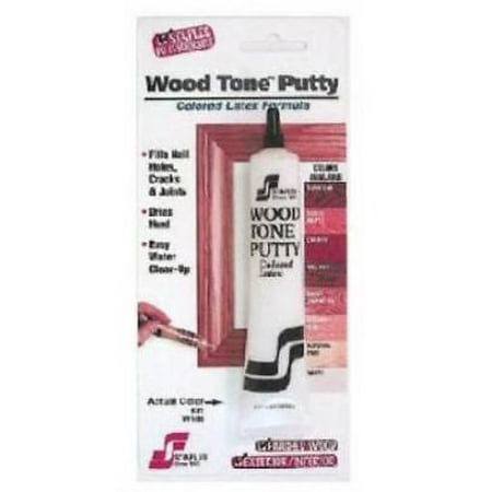 1.05 OZ Honey Maple Wood Latex Putty Fills Nail Holes (Best Product To Fill Nail Holes In Trim)