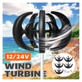 thumbnail image 2 of 12V/24V 1000W 500W Wind Turbine Generator Lantern Vertical Axises Wind Generator For Residential Household Streetlight ,Easy Installation, 2 of 7