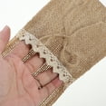 thumbnail image 3 of Sipeihong 10pcs Burlap Tableware Utensil Holders for Wedding Party, 3 of 10