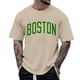 thumbnail image 1 of Camiseta de cuello redondo con estampado floral para hombre: manga corta, poliéster transpirable, diseño moderno, tallas S-XXXXXL para ropa informal de verano, 1 of 3