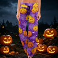 thumbnail image 7 of Halloween Pajamas Women Cute Pumpkin Pajama Plus Size Sleepwear Pjs Pants Cozy Pjs Bottoms Lounge Pants, 7 of 7