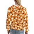 thumbnail image 7 of Salouo Cute Ghosts Pattern Hoodie Sweatshirts for Women, Autumn Pullover Hoodie Workout Sweat Women's Long Sleeve Preppy Sweatshirts-X-Large, 7 of 7