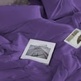 thumbnail image 6 of 1 Piece New Fluffy Pattern Comforter, 800 TC, 100% Egyptian Cotton, Oversized Super King Size Purple Solid, 6 of 6