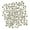 8-A, variant on Miyuadkai Jewelry materials 100pcs/pack Acrylic Number Loose Beads Flat Round Beads DIY Hand Beads Accessori Jewelry A One Size