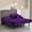 Purple, variant on Top Split King Sheet Set for Adjustable Beds – 100% Egyptian Cotton, 800 Thread Count, 4-Piece Bed Sheets, Deep Pockets Fit up to 21", Purple Solid, Split 36" from Top