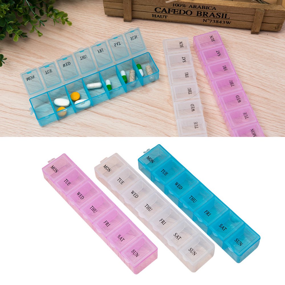 Machinehome Best Choice Extra Large Pill Organizer for Travel 1 Pack