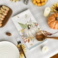 thumbnail image 4 of Sm:)e Blue Pumpkin Autumn Fall Thanksgiving Kitchen Dish Towels Set of 4, 18 x 26 Inch, 4 of 6