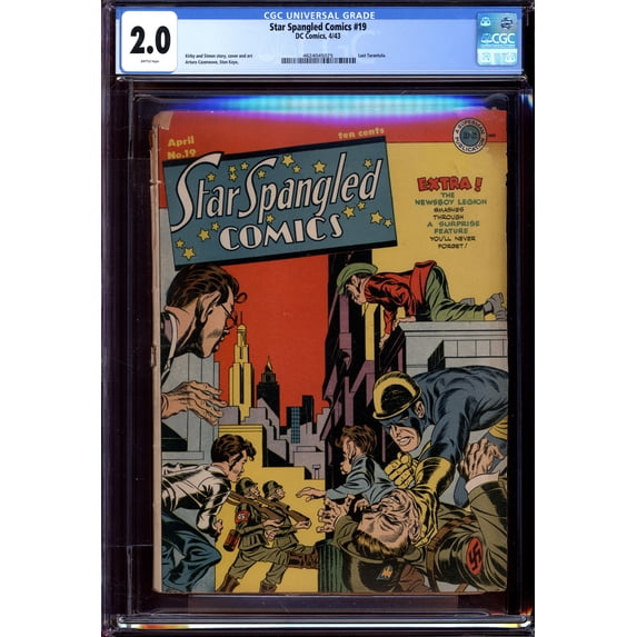 Star Spangled Comics #19 - CGC 2 Comic Book