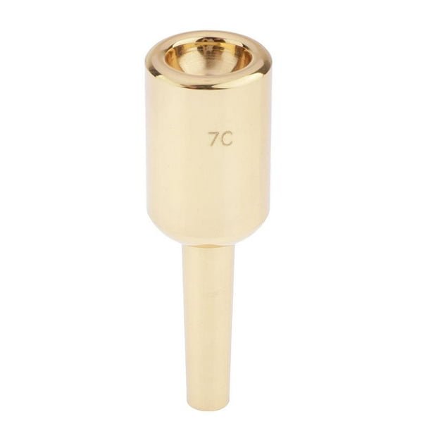 Trumpet Mouthpiece, 7C for Bach Trumpet Replacement Accs Golden