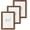 Walnut, variant on 5x7 Picture Frame, Solid Oak Wood 5x7 Photo Frame with Mat to 4x6, 7x5 Picture Frames for Wall and Tabletop Display, Natural Oak 5 x 7 Frame, Set of 1