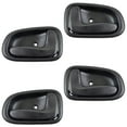thumbnail image 2 of TRQ Door Handle Black Outside Inside Front Rear Kit for Corolla Prizm DHA30190, 2 of 5