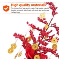 thumbnail image 3 of Raindrops 1 Set Lunar New Year Money Tree Decor Red PVC Decorative for School Office, 3 of 6