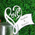 thumbnail image 2 of Tarjetas de copa de vino cortadas con láser, decoración de fiesta de boda, Baby Shower, nombre de mesa de corazón de amor, lugar de acompañante, tarjeta de Copa, 50 piezas, 2 of 4