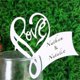 thumbnail image 2 of Tarjetas de copa de vino cortadas con láser, decoración de fiesta de boda, Baby Shower, nombre de mesa de corazón de amor, lugar de acompañante, tarjeta de Copa, 50 piezas, 2 of 4