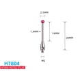 thumbnail image 1 of 1Pcs M2 Touch Probe Cmm Probe for Tips Cmm Stylus Ball Gauge Head for 3D H7804, 1 of 8