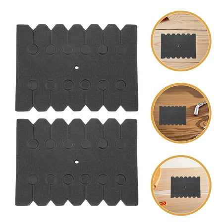 GOOHOCHY 6pcs Arrow Rack Separator Black Foam Arrow Holder For Outdoor Hunting Accessories Portable Arrow Storage Organizer