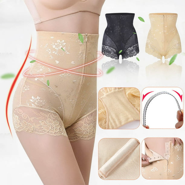 Women High Waist Panties Tummy Lift Hip Body Shaping Panties for Big Mums  Middle Older Moms Underwear Women (Beige, L) : : Fashion