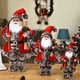 thumbnail image 2 of Muñecos de Papá Noel grandes de 45/30cm para decoración del hogar, muñeco de pie, regalo de navidad para niños, 2023, 2 of 4