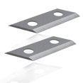 thumbnail image 4 of ALLTIMES 2PCS Metal Chipper Blades for Eco ES1600 McCulloch MCS2001 for M10 Countersunk Screw, 4 of 7