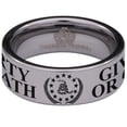 thumbnail image 2 of Don't Tread On Me Liberty or Death Tungsten Carbide Ring, 2 of 9