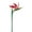 Red, variant on 1 Pc 32" Real Touch Artificial Bird of Paradise, Faux PU Tropical Flower Long Stem for Tall Floor Vase Home Decor, Orange