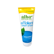 Alba Botanica Very Emollient Cream Shave, Unscented, 8 OZ