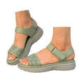thumbnail image 3 of WILLBEST Sandalias Casuales Para Mujer Sandalias Cómodas Para Uso Diario Con Diseño Hueco Y Cierre Para Atuendos Casuales Y Actividades De Verano, 3 of 9