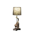 thumbnail image 2 of Ore International 24" in WILDLIFE OLD WORLD ANTIQUE BRONZE  CAPUCHIN MONKEY POLYRESIN TABLE LAMP, 2 of 4