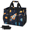Multicolor 4, variant on Jiaoprinted Cute Rainbow Unicorn Reusable Grocery Bag, Upright Heavy‑Duty Foldable Shopping Bag with Removable Shoulder Strap, Multi‑Pocket Storage Tote for Beach Camping, Unicorn Cloud