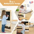 thumbnail image 6 of Costway Kids Art Center 7" - 10" Adjustable Double Sided Art Easels, 6 of 11