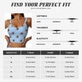 thumbnail image 6 of Lsque Brown French Bulldog Printed Women'S Sports Bra, Compression, Moisture Wicking, High-Impact Sports Bra For Women,Supportive sports bra-Large, 6 of 9