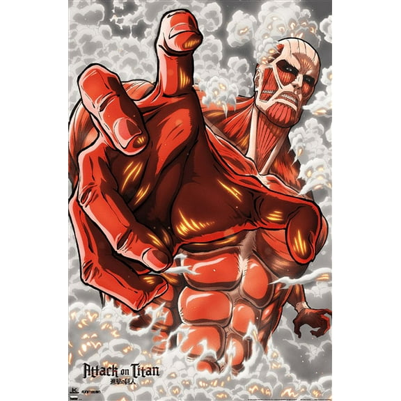 Attack on Titan: Season 2 - Armored Titan Wall Poster, 22.375" x 34"