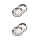 thumbnail image 3 of Wosthever Stainless Steel Round Dinner Plate Dish Dish Plate Non-Magnetic Stainless 18cm Steel Small Small Plates, 22cm. Holder Disc 2piezas, 3 of 6
