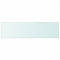 thumbnail image 2 of vidaXL Shelves 2 pcs Panel Glass Clear 90x25 cm, 2 of 2