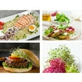 thumbnail image 3 of Flmtop Food Grade Plastic Mesh Sprouting Lid Vegetable Growing Germination Cover, 3 of 9