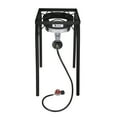 thumbnail image 2 of Hassch Outdoor Furnace 20w BTU with 1.2M Leather Tube 0-20PSIG Valve Single Burner, Black, 2 of 10