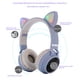 thumbnail image 5 of Audífonos VIMI Bluetooth Diadema 3.5 Orejas De Gato Con Luz Led Radio Azul Cielo, 5 of 5