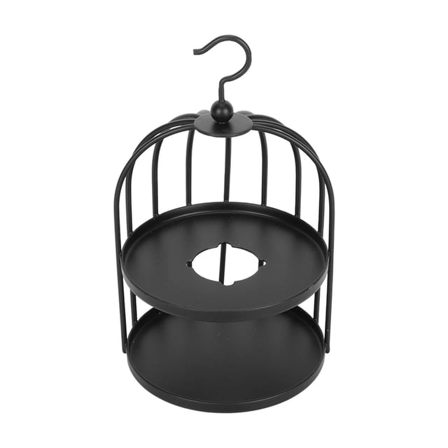 Calentador de Sello de Cera Estilo Jaula de Pájaros Negro con Gancho para Colgar - Horno Decorativo de Metal Fuerte para Manualidades de Bricolaje Amplia Aplicación ANGGREK Otros