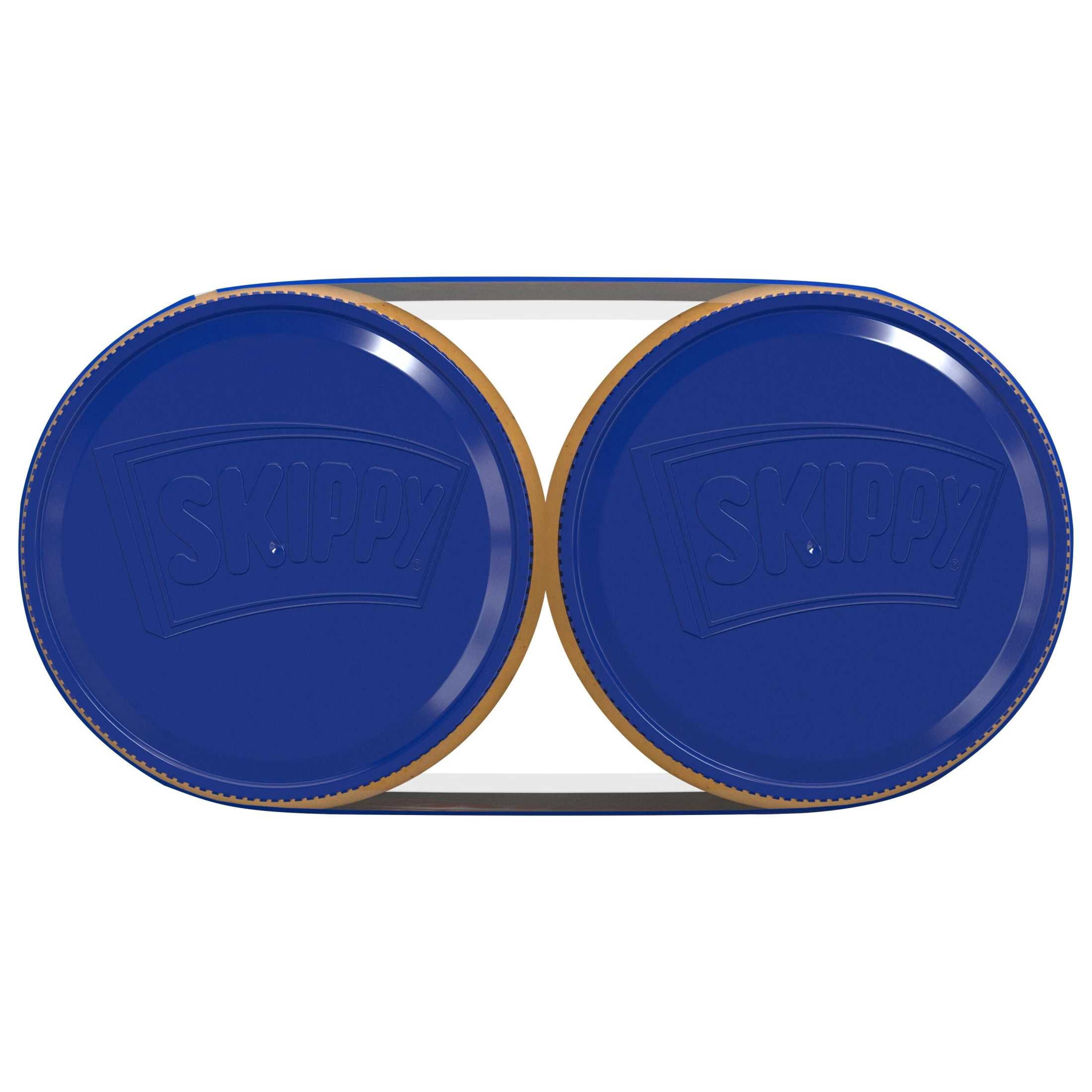 (4 pack) SKIPPY SUPER CHUNK Peanut Butter Twin Pack 2-Pack, Shelf-Stable, 40 oz Plastic Jar