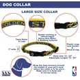 thumbnail image 3 of Golden State Warriors Pet Collar By Pets First - Small, 3 of 6