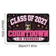 thumbnail image 3 of Senior 2027 Tin Sign, Class Of 2027 Last First Day Graduation Photo Prop Metal Wall Decor With Vintage Design, For Bedroom Dorm Room Senior Celebration Party Decoration, 3 of 7